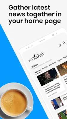 Gather- Breaking News android App screenshot 9