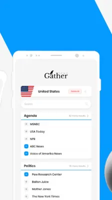 Gather- Breaking News android App screenshot 10