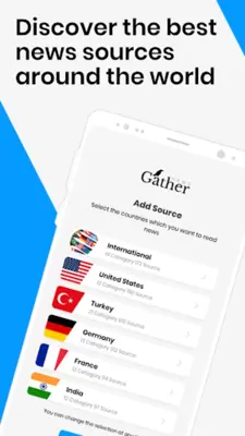 Gather- Breaking News android App screenshot 11